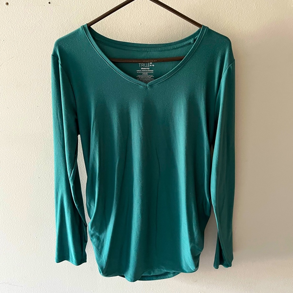 TIME and TRU Maternity Long Sleeve Shirts
